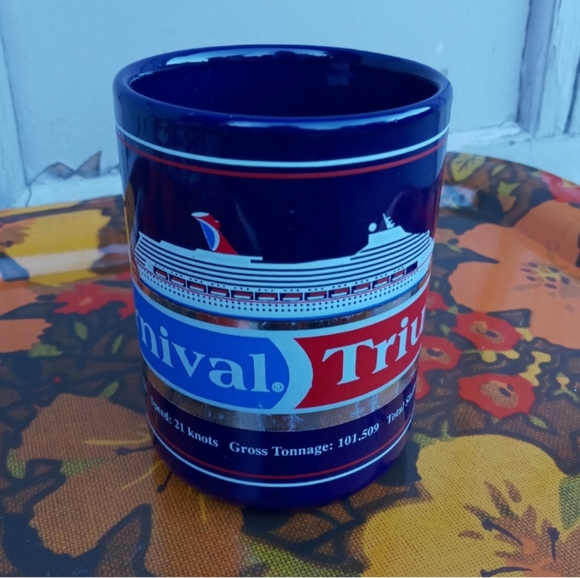 VINTAGE COFFEE MUG CRUISE LINE - Picture 2 of 5